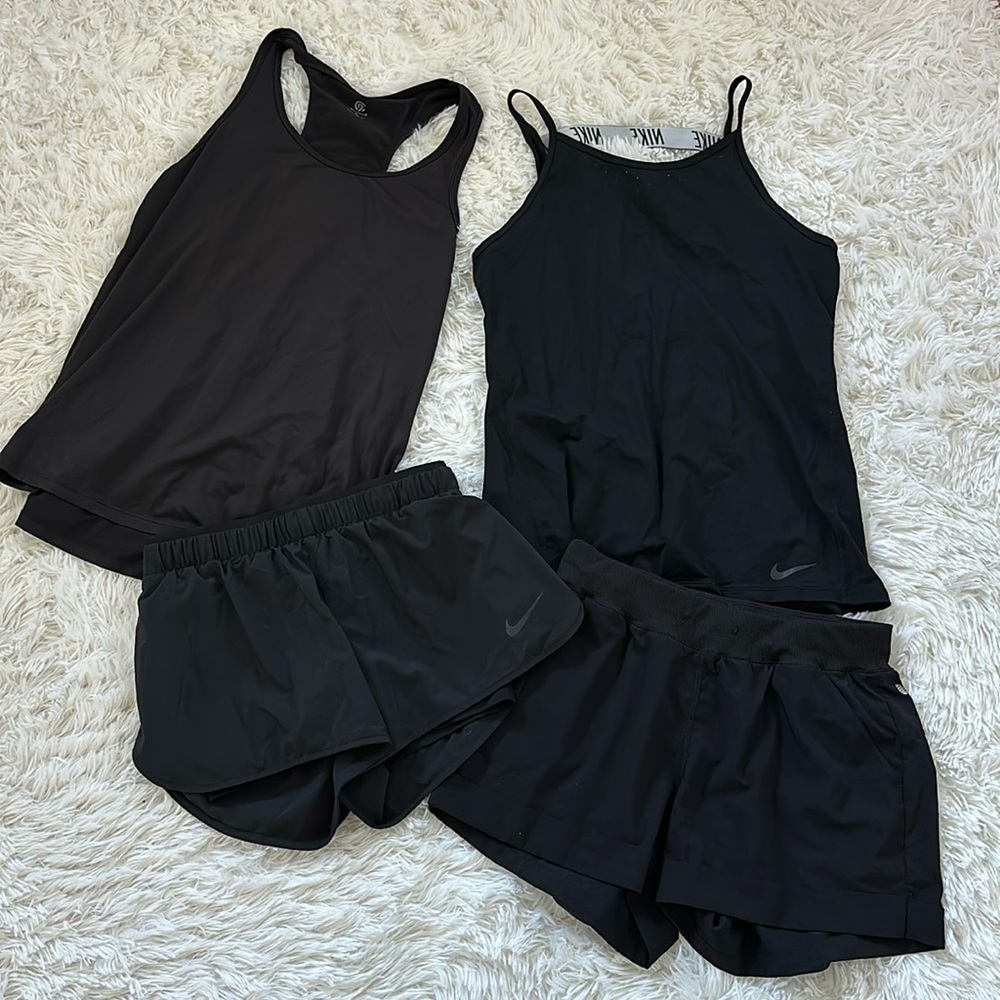 Black Workout Gear- Small And Medium - image 1